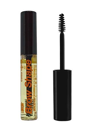 Гель для бровей фиксирующий colour intense brow shape clear gel quick fix 9 мл daily skin care