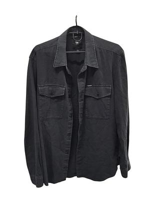 Мужская джинсовая рубашка g-star raw slim fit