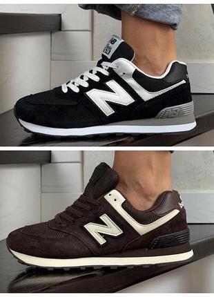 Женские замшевые кроссовки new balance 574