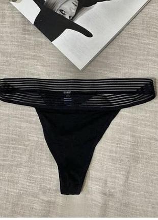 Primark черные базовые трусики как новые