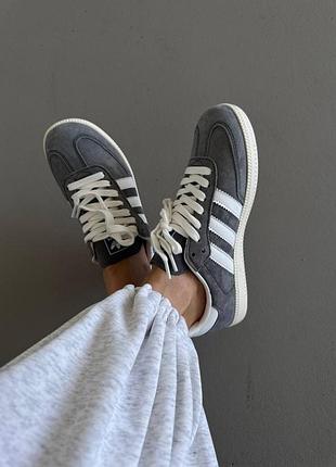 Adidas samba
grey suede / white sole 7