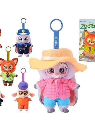 М'яка іграшка-сюрприз zootopia, колекційна фігурка, мікс різновидів