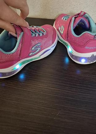 Кроссовки для девочки sketchers 28р 5