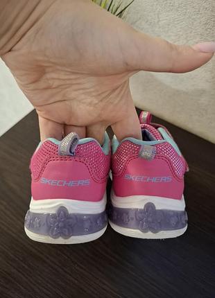Кроссовки для девочки sketchers 28р 7