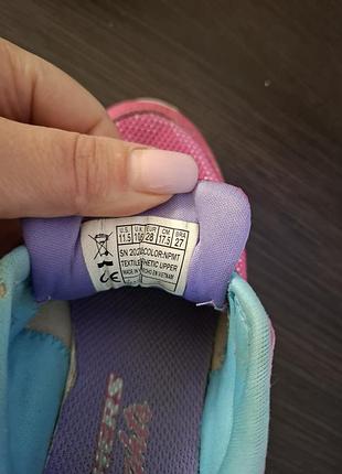 Кроссовки для девочки sketchers 28р 8