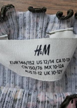 Кофточка в рубчик h&m 10-11-12л 5