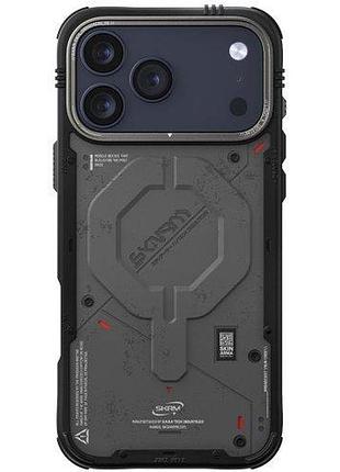 Чохол-накладка skinarma vigor (mag-charge) iphone 17 pro max (6.9") charcoal