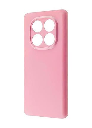 Чохол-накладка silicone case full poco x7 рожевий