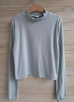 Нарядная кофточка river island со стразами 11-12л