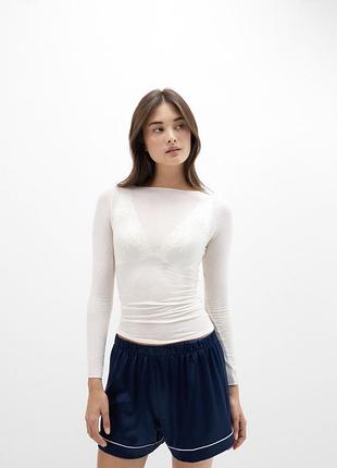Молочний лонгслів від intimissimi, розмір с