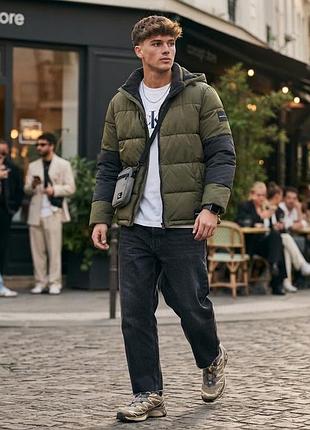 Оригинальная куртка пуховик calvin klein jeans (р. 164 / xs) dupont sorona
