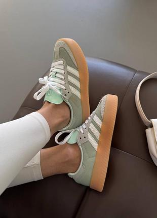 Adidas samba
platform olive 4