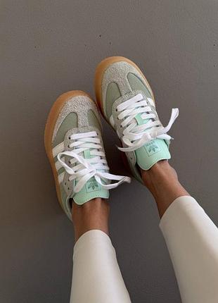 Adidas samba
platform olive 2