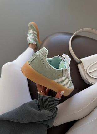 Adidas samba
platform olive 3