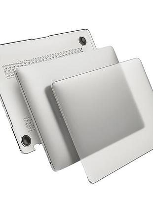 Чехол-підставка wiwu ishield stand shield case macbook pro 14.2 m2 max 2023 transparent 2