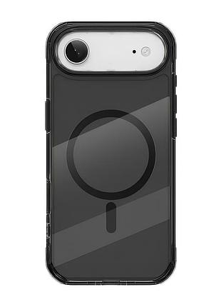 Чохол-накладка wiwu titanium sereies (mcc-702) iphone air (6.6") прозоро-чорний