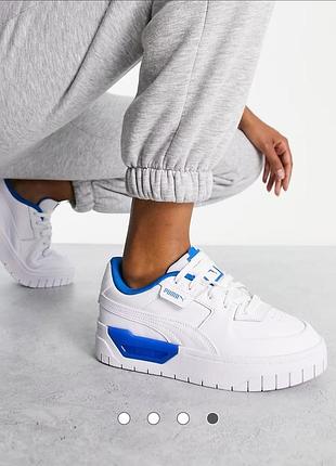 Кроссовки кожаные puma оригинал. размер по бирке 39.