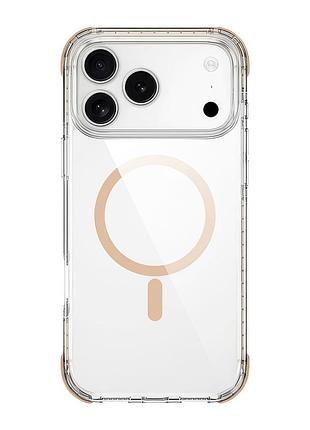Чехол-накладка wiwu hybrid ultra 3d серии (hcc-203) iphone 17 pro (6.3") золотой