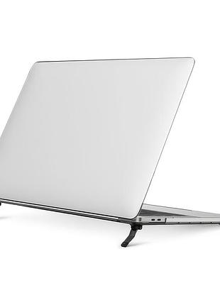 Чохол-підставка wiwu ishield stand shield case macbook pro 14.2 m1 max 2021 transparent 4