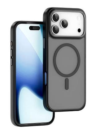 Чохол-накладка wiwu armor pro sereies (fgg-012) iphone 17 pro (6.3") чорний