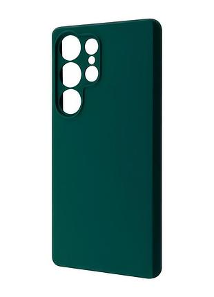 Чохол-накладка silicone case full samsung galaxy s25 ultra (s938) зелений