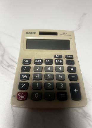 Калькулятор casio mw-8v (