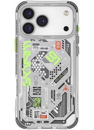 Чохол-накладка skinarma spectra (mag-charge) iphone 17 pro (6.3") clear
