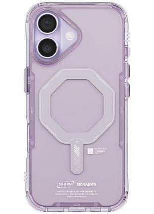 Чохол-накладка skinarma saido (mag-charge) iphone 17 (6.3") lilac