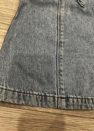 Джинсовий сарафан zara 3