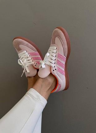 Adidas samba
lace pink 8