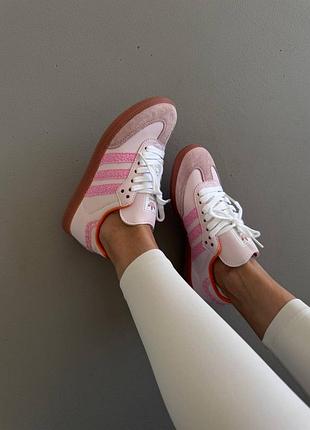 Adidas samba
lace pink 3