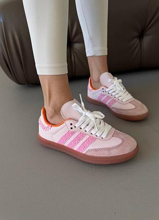 Adidas samba
lace pink 4