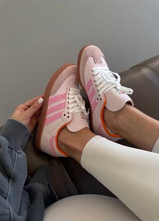 Adidas samba
lace pink 9