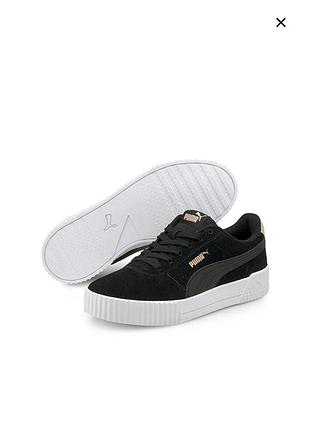 Кроссовки натуральная замша puma оригинал. размер по бирке 37.