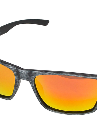 Очки alterimage eyewear catamaran graywood polarized (g-tech red), зеркальные красные линзы в оправе цвета сухой древесины