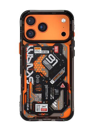 Чехол-накладка skinarma spectra (mag-charge) iphone 17 pro max (6.9") black