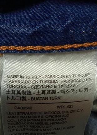 Джинси levi's 504 w30l30 7