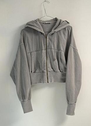 Зіп худі zara варений ефект 2