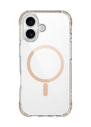 Чехол-накладка wiwu hybrid ultra 3d серии (hcc-203) iphone 17 (6.3") золотой