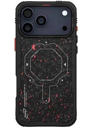 Чохол-накладка skinarma vektor (mag-charge) iphone 17 pro (6.3") black