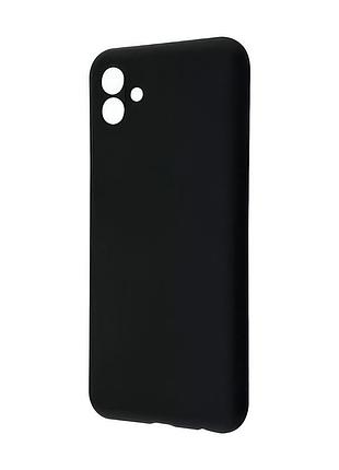 Чехол-накладка silicone case full samsung galaxy a06 (a065) черный