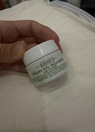 Крем для шкіри навколо очей kiehl’s creamy eye treatment with avocado