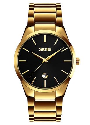 Skmei 9140gdbk gold-black