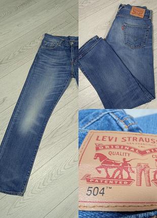 Джинси levi's 504 w30l30