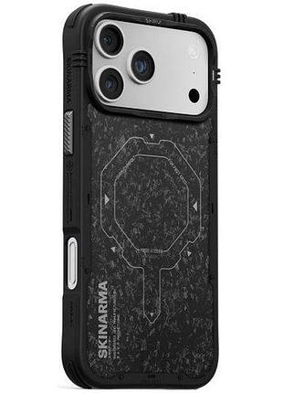 Чохол-накладка skinarma vektor (mag-charge) iphone 17 pro max (6.9") onyx