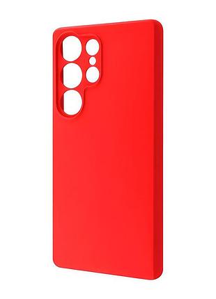 Чехол-накладка silicone case full samsung galaxy s25 ultra (s938) красный