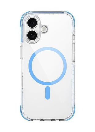 Чехол-накладка wiwu hybrid ultra 3d sereies (hcc-203) iphone 17 (6.3") синий