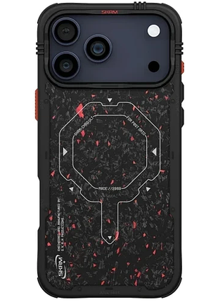 Чохол-накладка skinarma vektor (mag-charge) iphone 17 pro max (6.9") black