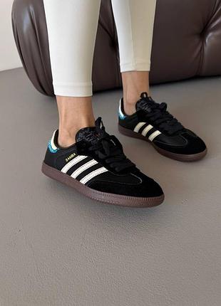 Adidas samba  x feifei ruan black 9