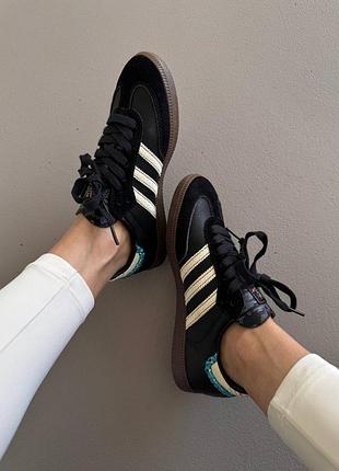 Adidas samba  x feifei ruan black 8